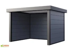 Refuge Jardin 16 Abri De Jardin En Acier Galvanisé Ouvert Singolo - 10,6 M²