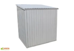 Abri De Jardin En Acier Galvanisé Duramax Modern 4 M² Gris Silver -Refuge Jardin abri jardin acier galvanise duramax modern 6x5 gris