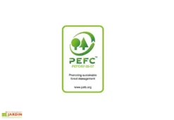 Solid Abri De Jardin En Bois Traité Bari 19 Mm – 9 M² Avec Toit Plat -Refuge Jardin abri jardin bari bois autoclave toit plat 298x290cm couverture epdm 2 1