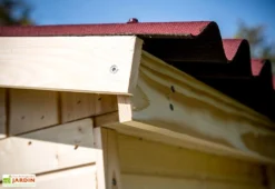 Abri De Jardin En Bois D’Épicéa Brut Habrita 9 M² -Refuge Jardin abri jardin bois epicea brut habrita 9m 1