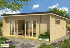 Abri De Jardin En Bois D’Épicéa Brut Java (22 M²)