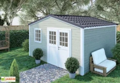Refuge Jardin 7 Abri De Jardin En Bois D’Épicéa Brut Shelty+ 16 M²