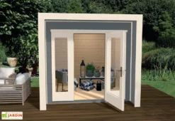 Abri De Jardin En Bois D’Épicéa Design 263 Weka-Line T1 - 5,6 M² -Refuge Jardin abri jardin bois epicea design 263 weka linet1 1