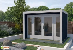 Abri De Jardin En Bois D’Épicéa Design 263 T2 - 6,9 M² (3 Coloris) 5 Abri De Jardin En Bois D’Épicéa Design 263 T2 - 6,9 M² (3 Coloris) -Refuge Jardin abri jardin bois epicea design 263t2 69m 2
