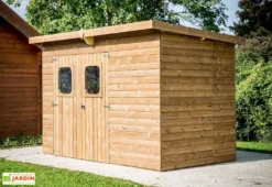 Abri De Jardin En Bois D’épicéa Traité Theora – 4,97 M²