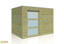 Refuge Jardin 4 Abri De Jardin En Bois D’épicéa Traité Qube 6 M²