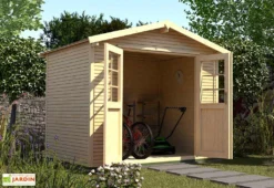Abri De Jardin En Bois D’Épicéa WekaLine 6,1 M² (3 Coloris)