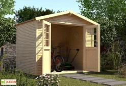 Abri De Jardin En Bois D’Épicéa WekaLine 8,8 M² (3 Coloris) -Refuge Jardin abri jardin bois epicea wekaline 8 8 m 3 coloris 5
