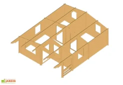 Abri De Jardin Bois Fay (600x600x258) -Refuge Jardin abri jardin bois fay 2