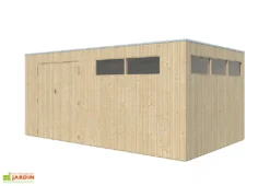 Abri De Jardin En Bois D’épicéa Brut 26 Mm – 14,9 M²