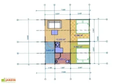 Abri De Jardin Bois Fay (600x600x258) -Refuge Jardin abri jardin bois plans