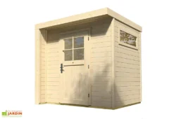 Abri De Jardin En Bois Riva 4,3 M² (2 Coloris) -Refuge Jardin abri jardin bois riva 4 3 m 2 coloris 1