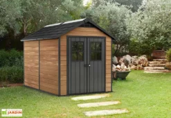 Abri De Jardin Keter En Résine Aspect Bois 6,5 M² Woodium 759