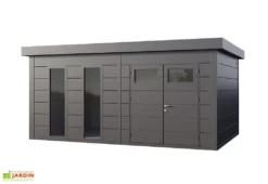 Abri De Jardin En Métal Avec Parois Vitrées Eleganto Plus – 19,3 M²