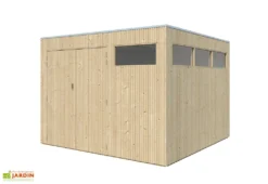 Abri De Jardin En Bois D’épicéa Brut 26 Mm – 8,8 M²