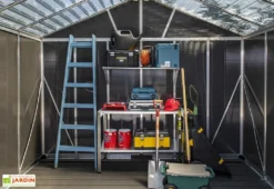 Abri De Jardin En Polycarbonate Et Aluminium Yukon 7 M² 9 Abri De Jardin En Polycarbonate Et Aluminium Yukon 7 M² -Refuge Jardin abri jardin polycarbonate aluminium yukon 7 m 2