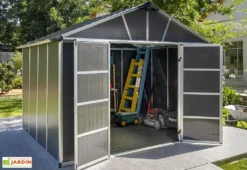 Abri De Jardin En Polycarbonate Et Aluminium Yukon 7 M² 8 Abri De Jardin En Polycarbonate Et Aluminium Yukon 7 M² -Refuge Jardin abri jardin polycarbonate aluminium yukon 7 m 3