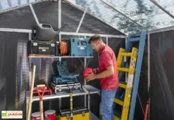 Abri De Jardin En Polycarbonate Et Aluminium Yukon 7 M² 10 Abri De Jardin En Polycarbonate Et Aluminium Yukon 7 M² -Refuge Jardin abri jardin polycarbonate aluminium yukon 7 m 4