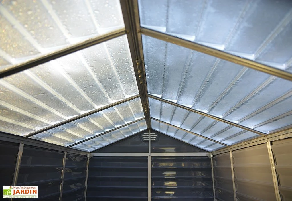 Abri De Jardin Skylight 2,1 M² Gris/Noir | Palram - Canopia 6 Abri De Jardin Skylight 2,1 M² Gris/Noir | Palram - Canopia – Image 6