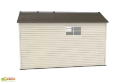 Abri De Jardin En PVC Et Acier Inoxydable Lifetime Landmark 8 M² -Refuge Jardin abri jardin pvc lifetime landmark 8m2 1 1