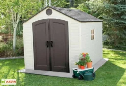 Abri De Jardin PVC Lifetime Sentinel 6405 (7,44m²) -Refuge Jardin abri jardin pvc resine sentinel 6405
