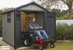 Keter Abri De Jardin PVC Brossium 759 (229x287) -Refuge Jardin abri jardin resine gris brossium 759 6