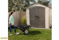 Abri De Jardin PVC Lifetime Landmark (2,13x2,13) -Refuge Jardin abri jardin resine lifetime 60190