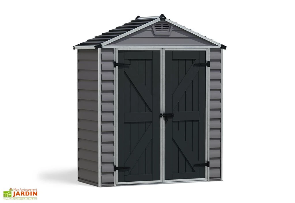 Abri De Jardin Skylight 1,7 M² Gris/Noir | Palram - Canopia 1 Abri De Jardin Skylight 1,7 M² Gris/Noir | Palram - Canopia