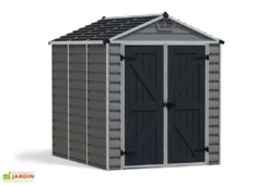 Abri De Jardin Skylight 4,2 M² Gris/Noir | Palram - Canopia