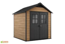 Abri De Jardin Keter En Résine Aspect Bois 5 M² Woodium 757