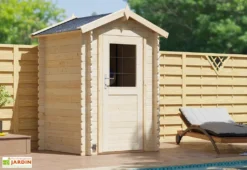 Abri De Jardin En Bois D’épicéa Brut Juno - 2,2 M²
