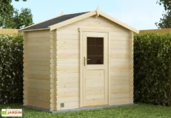 Abri De Jardin En Bois D’épicéa Brut Juno – 3,7 M²