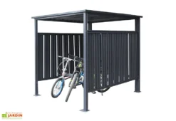 Refuge Jardin 36 Abri à Vélo En Acier Anthracite 3,6 M²