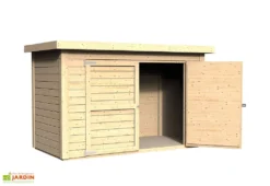 Abri à Vélos En Bois De Sapin Brut Cykel 2,1 M² -Refuge Jardin abri velos bois sapin cykel