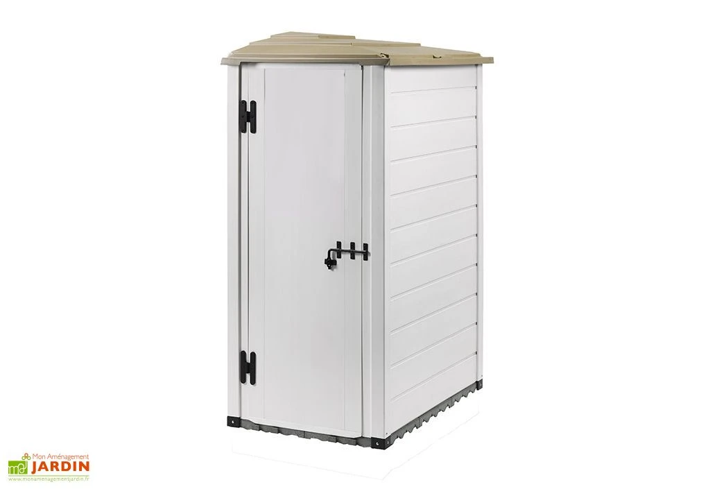 Abri De Jardin Mural En PVC Evo 100/1 Beige (82x122cm) 2 Abri De Jardin Mural En PVC Evo 100/1 Beige (82x122cm) – Image 2