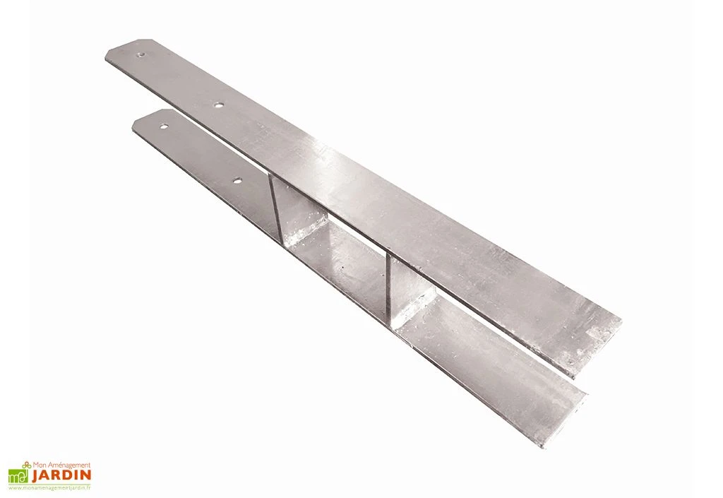 Ancrage Pour Poteaux En Acier 9 X 9 Cm Karibu 1 Ancrage Pour Poteaux En Acier 9 X 9 Cm Karibu