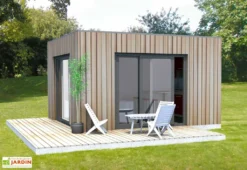 Chalet De Jardin Habitable 12 M² - Bungalow Design Studio 400 X 300 Cm