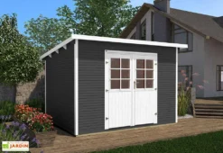 Abri De Jardin En Bois D’épicéa 219 Weka-Line T1 - 5,64 M² 6 Abri De Jardin En Bois D’épicéa 219 Weka-Line T1 - 5,64 M² -Refuge Jardin cabanon jardin bois 219 weka line t1 anthracite