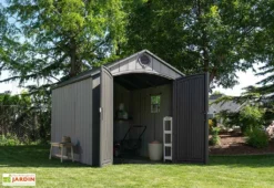 Lifetime Abri De Jardin En Résine Effet Bois – 7,11 M²