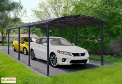 Carport Arcadia 8,63 X 3,59 M Gris | Palram - Canopia