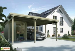 Carport En Bois PLUS XL (5x6)