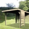 Carport En Bois 1 Voiture (4,80x2,98m)