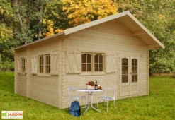 Solid Abri De Jardin Bois Week-End 40 Mm (508x508cm)