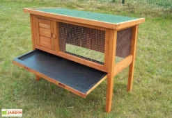 Clapier En Bois FSC Pinou (92x45x70)