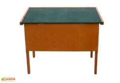 Clapier En Bois FSC Pinou (92x45x70) -Refuge Jardin clapier cl1007 1