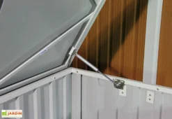 Coffre De Jardin En Métal Gris Anthracite Duramax - 174 X 73 X 73 Cm 9 Coffre De Jardin En Métal Gris Anthracite Duramax - 174 X 73 X 73 Cm -Refuge Jardin coffre de rangement metal 1