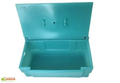 Coffre De Jardin Avec Poignées – 100 L -Refuge Jardin coffre jardin 100l bleu