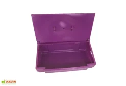 Coffre De Jardin Avec Poignées – 100 L -Refuge Jardin coffre jardin 100l violet