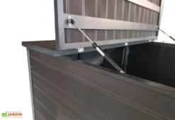 Coffre De Jardin En Composite 155 X 115 X 120 Cm – Util’ Multifonctions -Refuge Jardin coffre jardin rangement composite util multifonctions 2