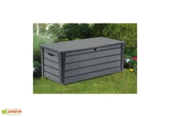 Keter Coffre De Rangement Brossium En Résine 455L -Refuge Jardin coffre resine brossium 455l 2